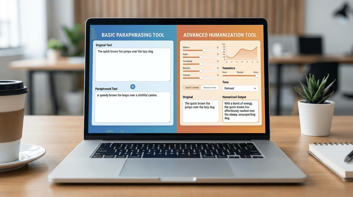 Paraphraser et humaniser : pourquoi les outils classiques ne suffisent pas