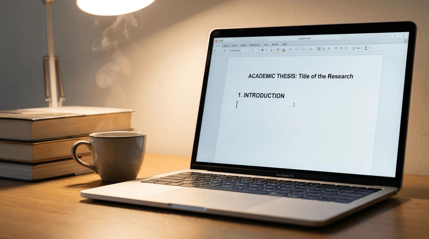 Rédiger une introduction de mémoire : IA ou pas ?